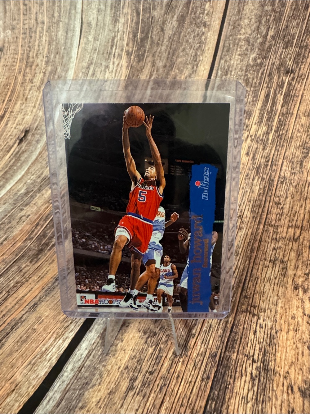 1995 Skybox NBA Hoops Juwan Antonio Howard #166 Basketball Trading Card #ME783